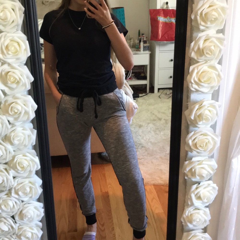 Pink Victoria secret sweatpants